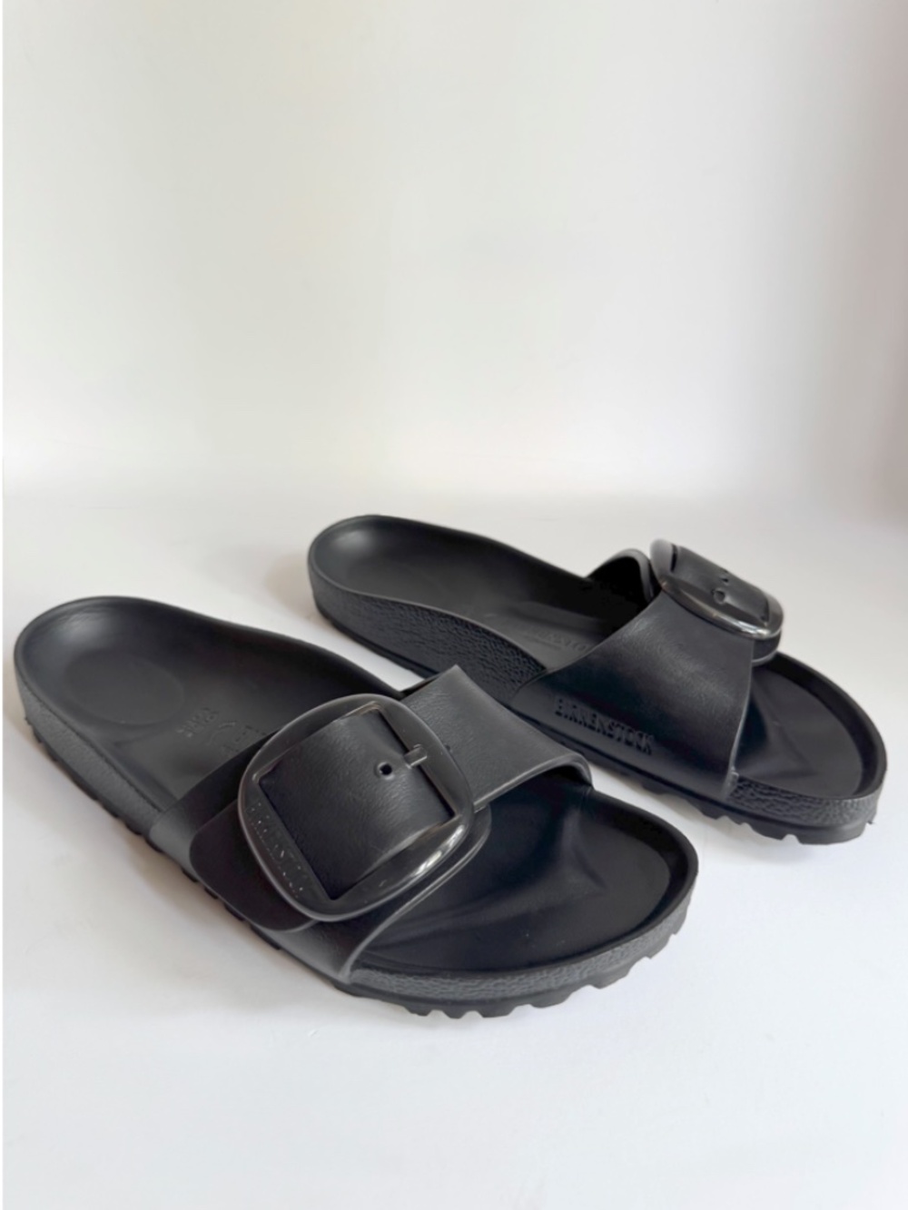 Birkenstock EVA Madrid Big Buckle in Black Size 39